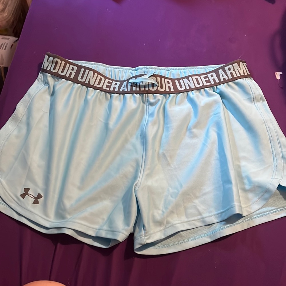 Light blue Under Armour Shorts